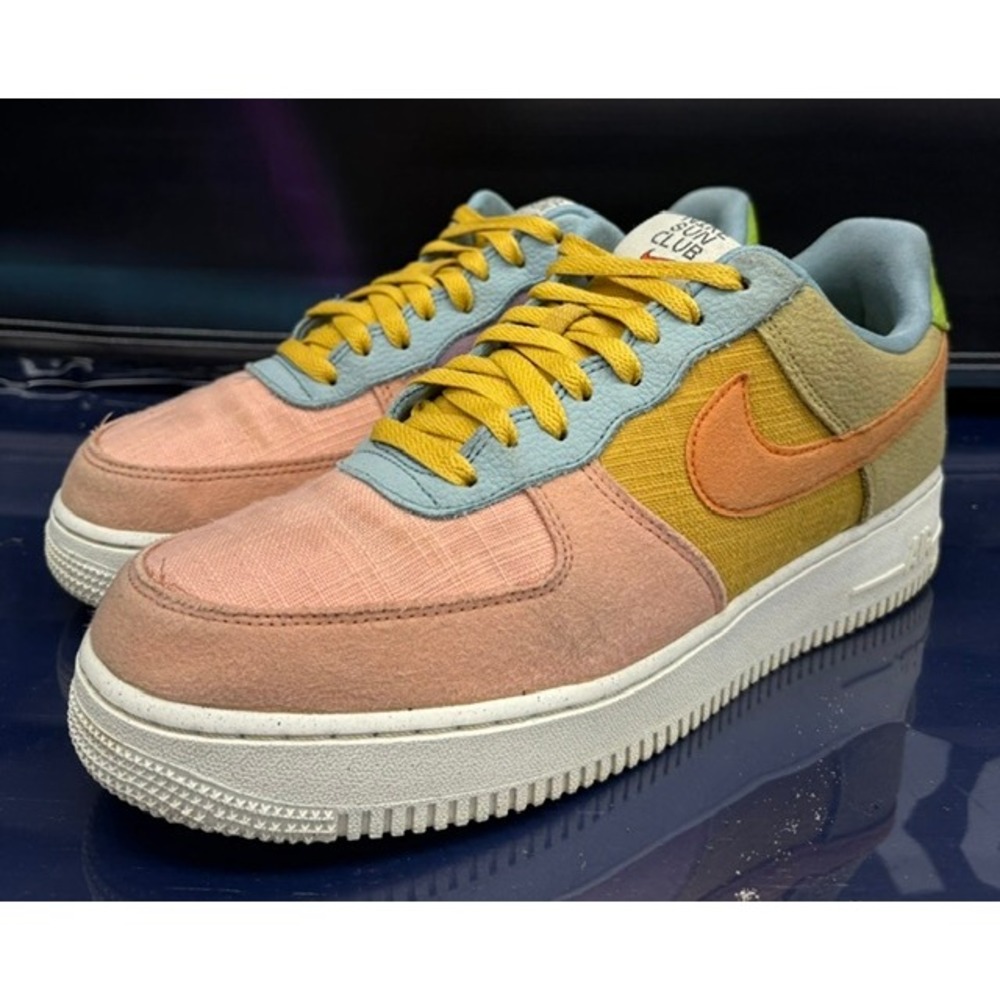 Nike Air Force 1 Low 07 LV8 Sun Club (2022) DQ4531-700 Mens sneakers size 9.5